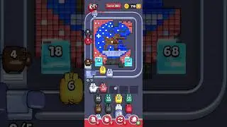 Pixelflow level 384 very hard level Guide Walkthrough Solution