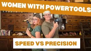Women With Power Tools: Speed vs Precision (Real Sanding Test)