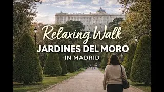 Peaceful Walk in Madrid | Campo del Moro Gardens (Real-Time ASMR Sounds)