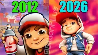 Subway Surfers Evolution 2012&ndash;2026 All Versions Compared All Trailers All Animations