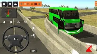 Part- 365 NEW Coach bus simulator ||🌟 Indonesia bus #game #simulator #lkgamer #gameplay