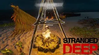 Make Smoker Then Dinner with Shark Big Meat - Stranded Deep Gameplay New Update 2021 Part 13