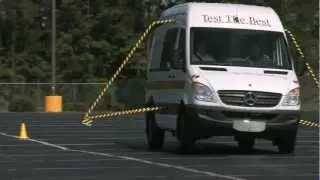 Demonstration of the Adaptive ESP on the Mercedes-Benz Sprinter