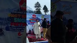 Kalam snow festival is on today
