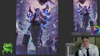 DIGITAL ART STREAM. 2 months out of 12 done. Daily art streams day 60