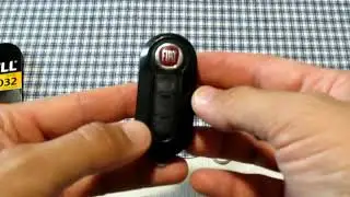 FIAT come sostituire la pila nella chiave KEY FIAT PANDA, DOBLO, PUNTO, PANDA 4X4, 500, 500L