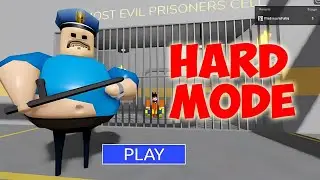 Roblox Barry Prison Run Obby HARD MODE - ( Roblox )