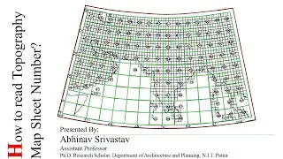 How to read topography map sheet number? | Surveying | Cartography | MSBTE