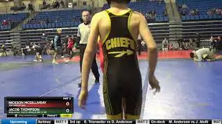 TB 10U 61-65 Nickson McGillivray 706 Wrestling Vs Jacob Thompson Sequoyah Youth Wrestling Club