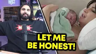 Esfand Addressing The Fandy Giving Birth Stream Drama...