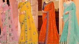 Laxmipati New Catalogue Resham Work Saree 2026 | Party Wear Laxmipati Heavy Resham Work Saree 