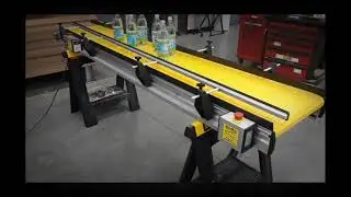 Packaging Conveyor - Double Stops - Reversible Belt - By SmartMove&reg;