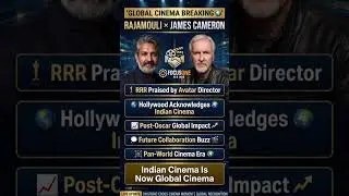 &ldquo;RAJAMOULI MEETS JAMES CAMERON#ssrajamouli #maheshbabu #varanasi #jamescameron #avatarworld #news