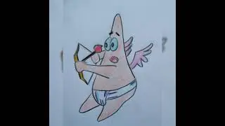 Patrick star Drawing #shorts