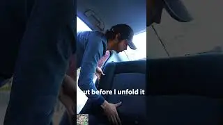 Where I sleep while living in my car
