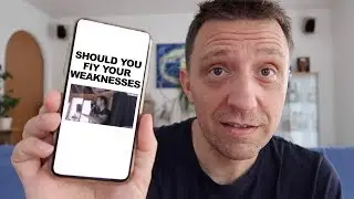 Should you fix your weaknesses or only focus on your strengths