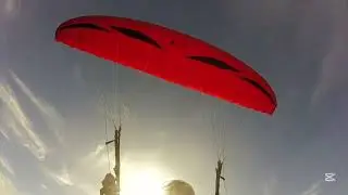 First time on mountain Fonte Coberta ( Condeixa ) paragliding