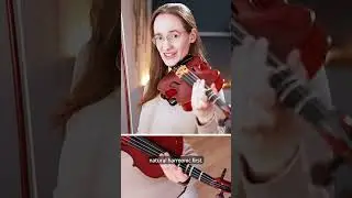 Learn Violin Harmonics in 60 Seconds
