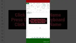 #shortsyoutube Best Excel Hack Everyone Must Know! | Excel 2026