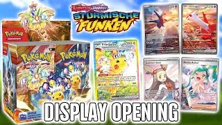 das BRANDNEUE 🔥 Stürmische Funken ⚡ Pokemon Set | Pokemon Stürmische Funken Display Opening