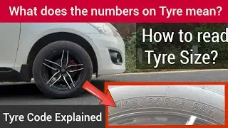 What does the Numbers on Tyre means? | Tyre size explained | How to read Tyre Size | Tyre Code | Goa