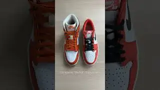 🟠 COMPARING the Orange: Jordan 1 Starfish HIGH vs LOW