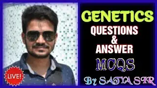 GENETICS (QUESTIONS & ANSWER)//+2 SCIENCE//CHSE//CBSE//MCQ