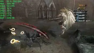 Bayonetta on GeForce GTX 1060 6Gb - 4K 60 FPS Ultra Settings