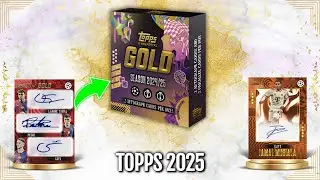 Topps UEFA Club Competitions Gold 2024/25 Hobby Box Opening | Autographs & Triple Autos!