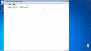 Learn2Python: Лекция 1 &mdash; Печать и функционирование