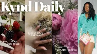 Weekly Vlog | Growing My Food | Finding New Hobbies | My Hair is Falling Out! | Filming Content