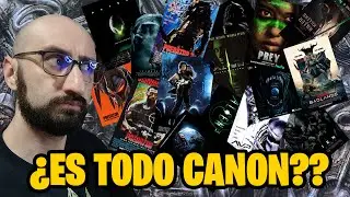 Me vi todas las peliculas de ALIEN y DEPREDADOR
