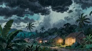 A Peaceful Day in Nayong Hiraya 🌿 Cozy Tropical Village Ambience | Relax, Study, Sleep