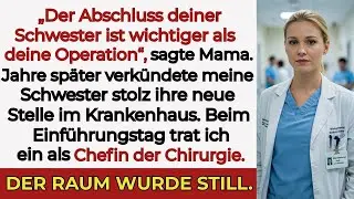 „Meine Familie wählte den Abschluss meiner Schwester statt meiner OP. Jetzt arbeitet sie für mich.“