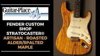 FENDER CUSTOM SHOP STRATOCASTER&reg; ARTISAN ROASTED ALDER/SPALTED MAPLE