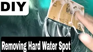 How To Clear Water Spots From Car Glass | DIY Malayalam
