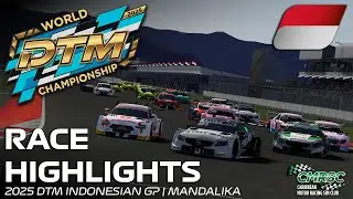 Основные моменты гонки l Гран-при Индонезии l Чемпионат мира CMRSC DTM 2025