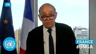 (Fran&ccedil;ais) 🇫🇷 France - Minister Addresses United Nations General Debate, 76th Session | #UNGA