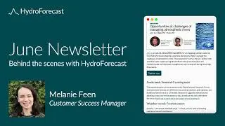 HydroForecast June 2025 Newsletter