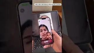 Prank with Wife video call #funny #comedy #prank #video k
