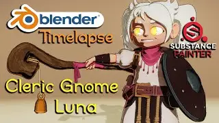 Gnome Cleric Luna 🎇 Timelapse