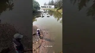 Fishing in Goa😍🔥 | North Goa #shorts #fishing #fishingvideo #travel #goa