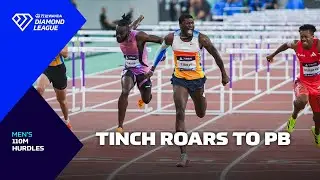 Cordell Tinch becomes 4th-fastest man EVER in Keqiao 110m hurdles - Wanda Diamond League 2025