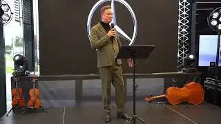Așexandru Rugina- Head of Sales & Marketing Mercedes Vans Romania la inaugurare showroom la Sebeș