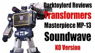 Darktoylord Reviews: Transformers Masterpiece MP-13 Soundwave KO Version