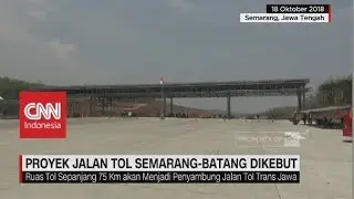 Proyek Jalan Tol Semarang-Batang Dikebut