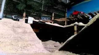 Rc crawler run at hobby habit