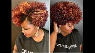 SHINE IN COLOR MAKEOVER W/ CREME OF NATURE | CharyJay
