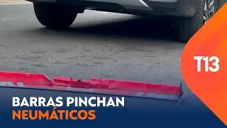 Stop Sticks: la nueva medida que pincha neum&aacute;ticos para que autos no se escapen en &Ntilde;u&ntilde;oa