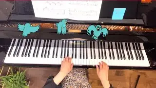 Swoop, Peck and Fly by Alison Mathews // RCMPiano Repertoire Pre B